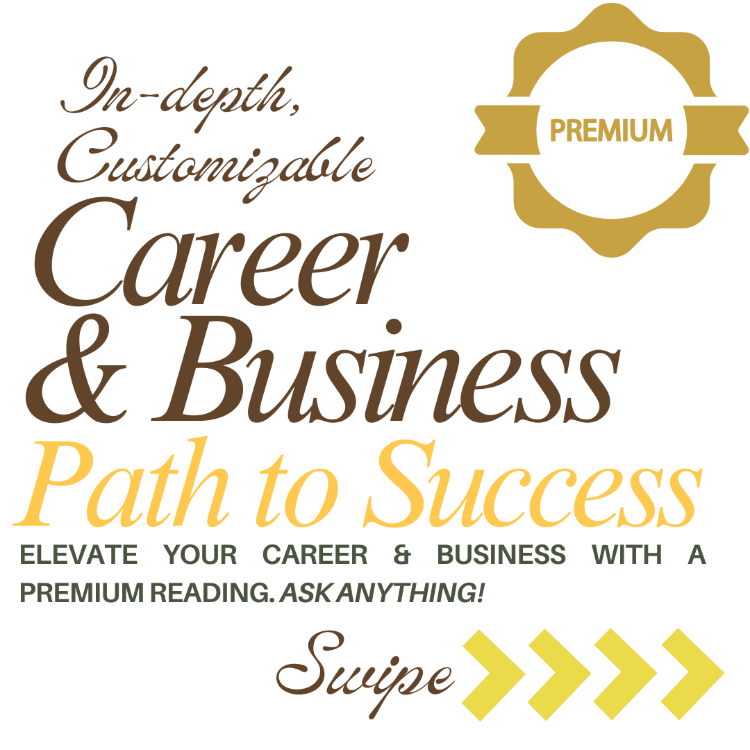 Career & Business: Pathway to Success - In depth, Customizable - Premium 72h Tarot Reading