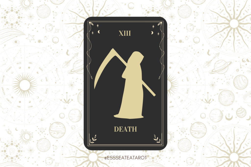 death card in tarot, death major arcana, major arcana, tarot cards meanings