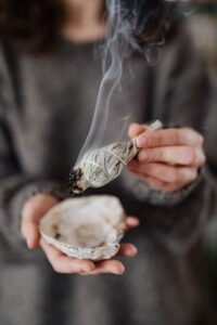 smudging, white sage, cleansing