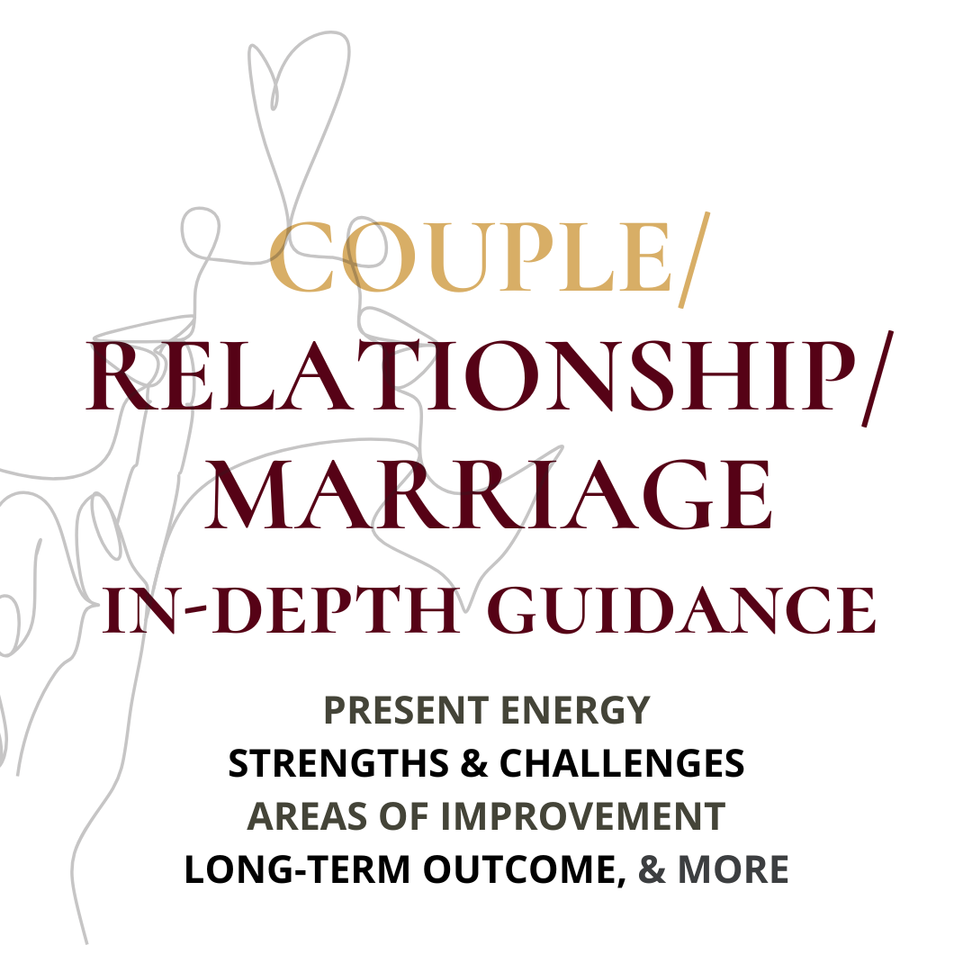 Couples, Relationship, Marriage - In-depth Guidance Tarot Reading