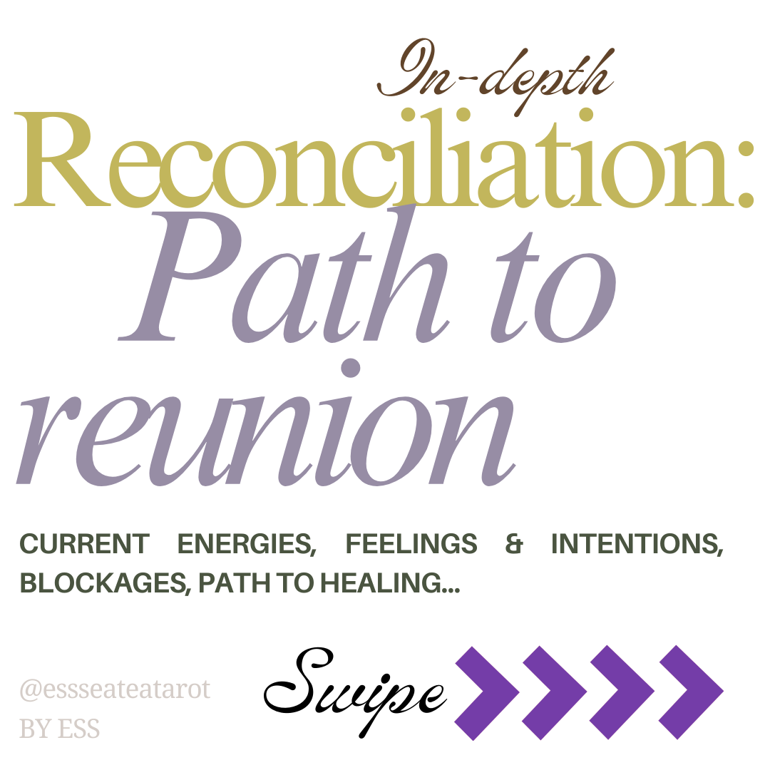 Reconciliation In-depth Guidance: Path to Reunion - 72h Reading