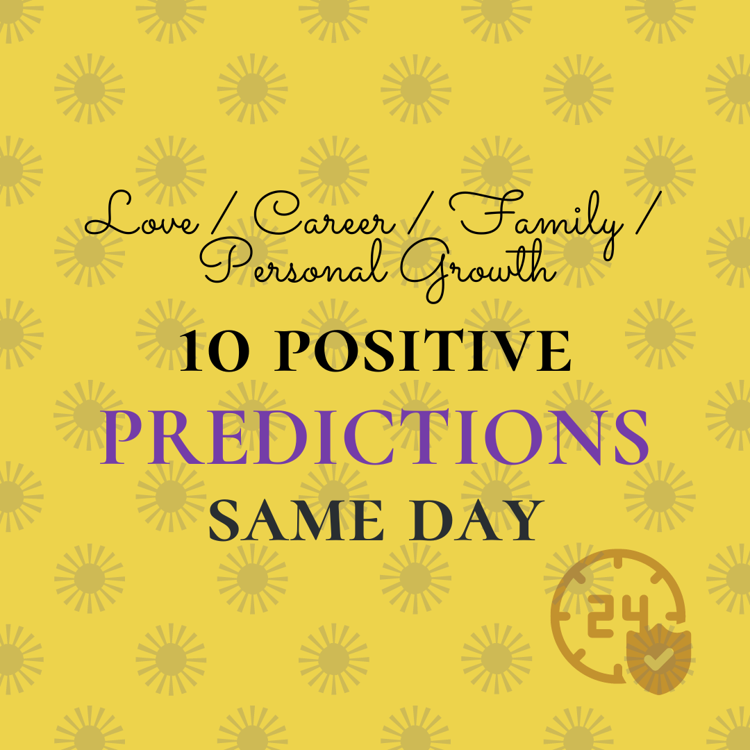 10 Positive Predictions - 24h Tarot Reading