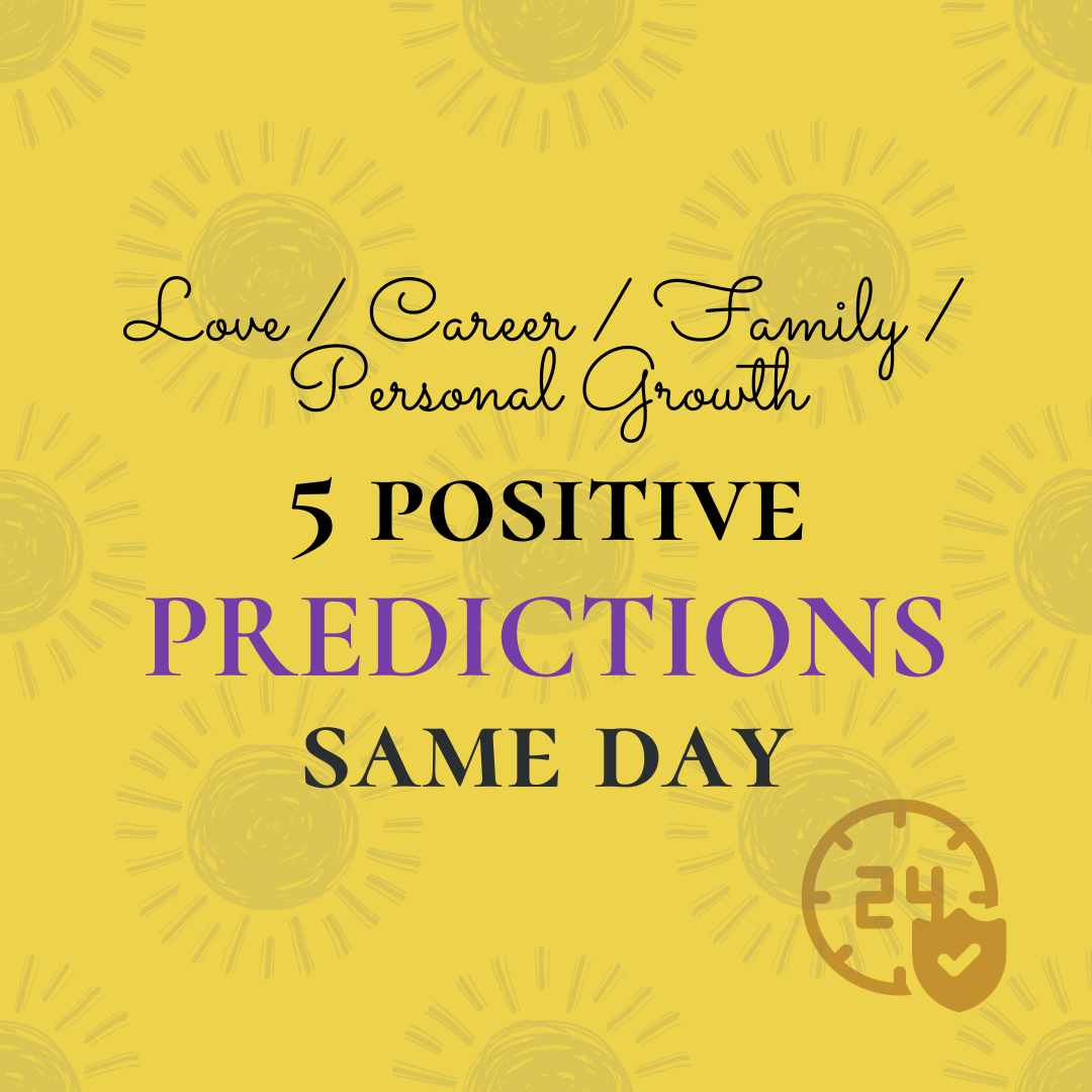 5 Positive Predictions - 24h Tarot Reading