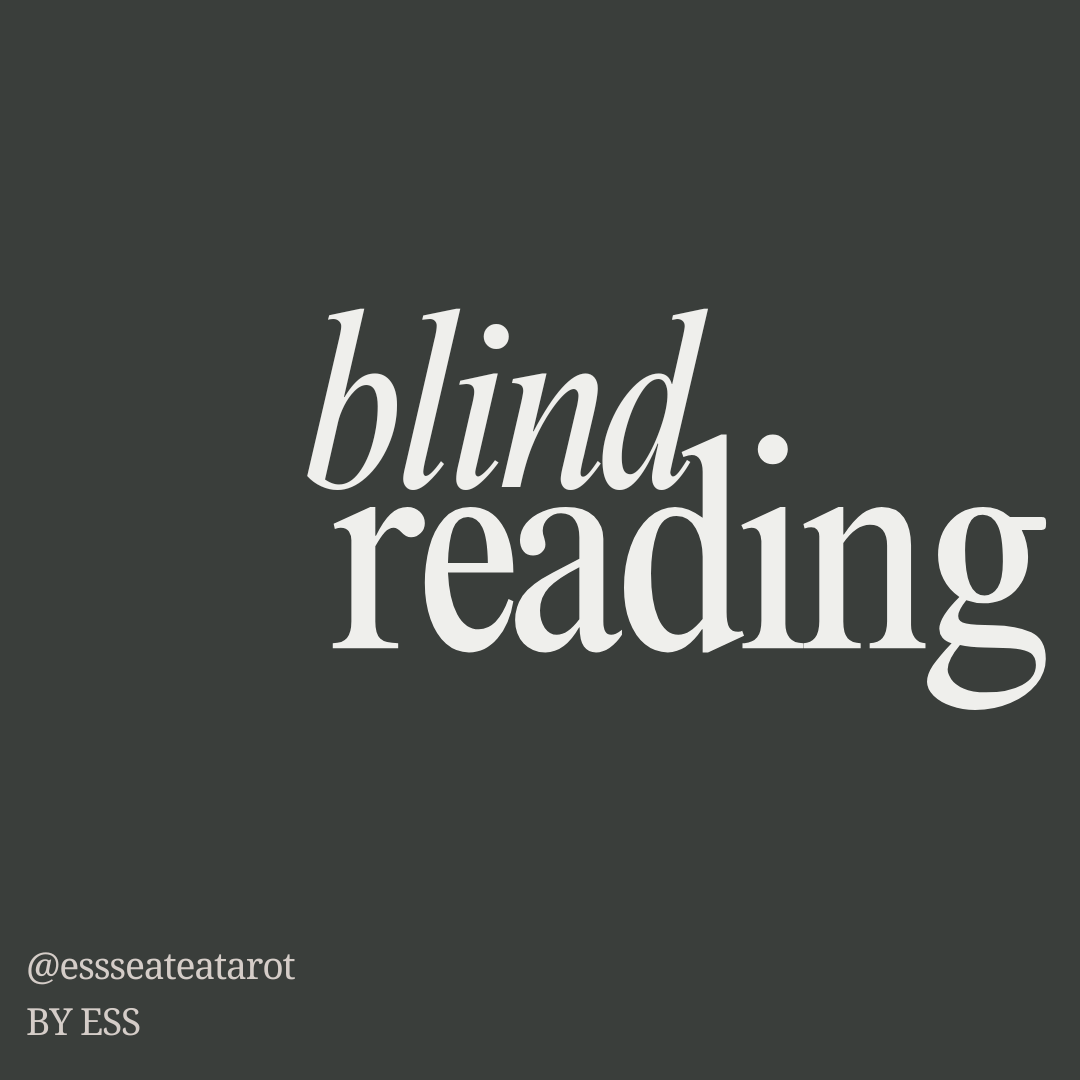 Blind Tarot Reading - 24h Tarot Reading