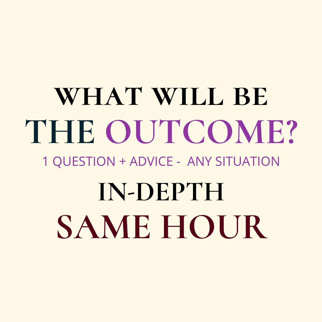 What Will Be the Outcome? - Tarot Reading - Same Hour