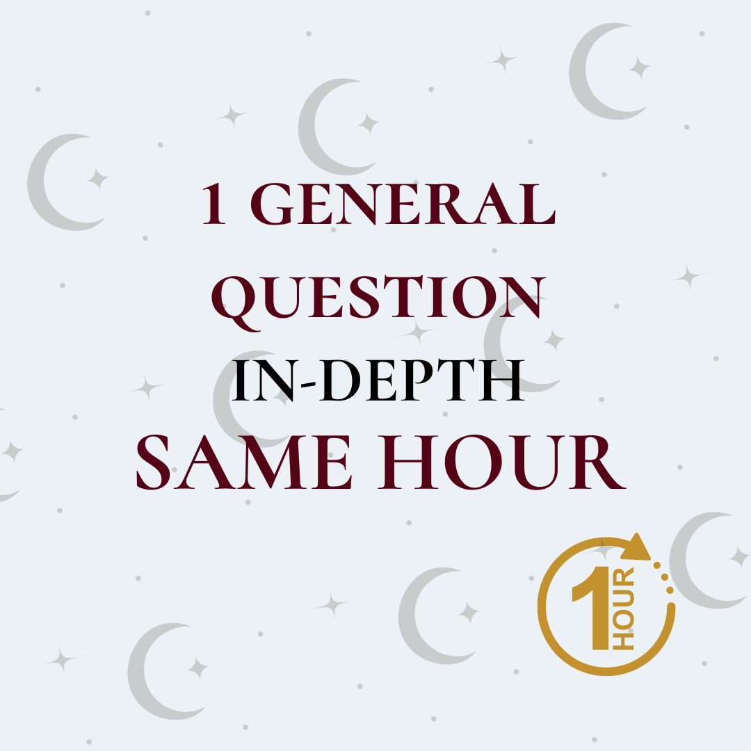 1 General Question – In-depth Reading – Same Hour