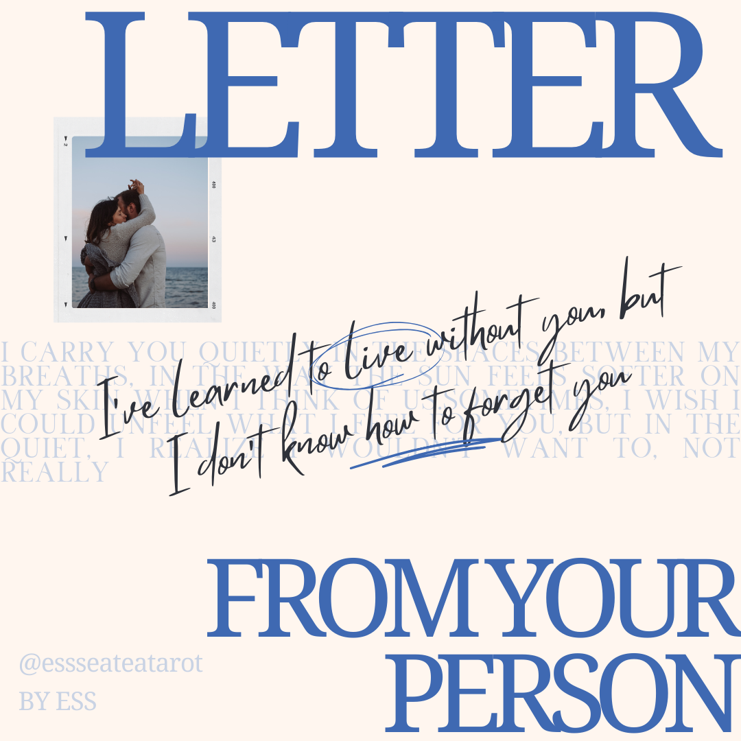 Letter From Your Person - 24h Tarot Reading