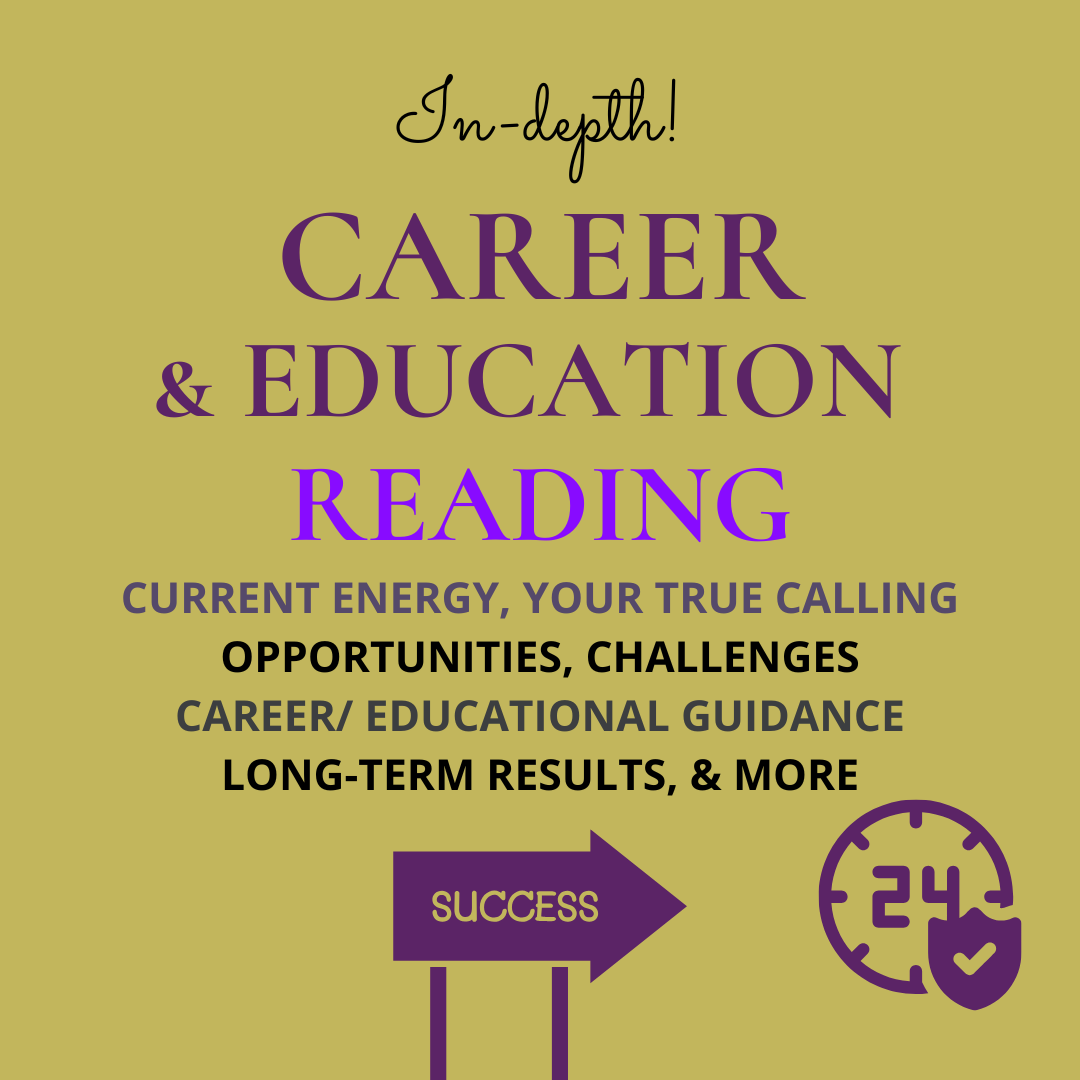 Career and Education Reading - 24h Tarot Reading